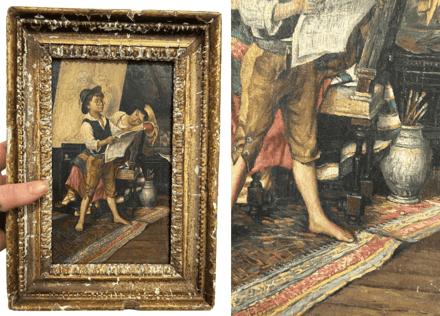 Antique finds from victorian times