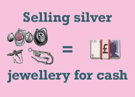 Selling silver jewellery for cash