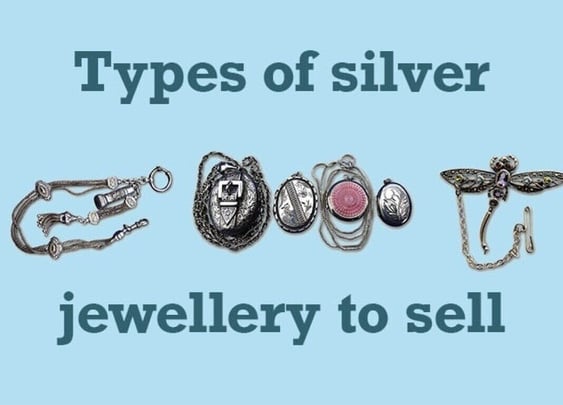 Types of silver jewellery to sell image