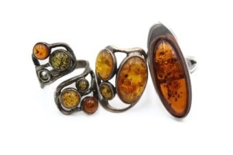 Baltic Amber Ring