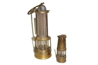 Brass Miners Lamp