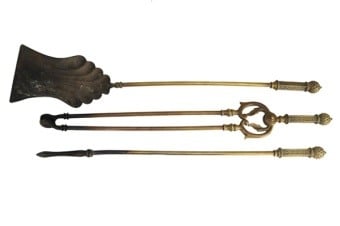Brass Fire Irons