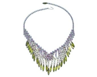 Crystal Fringe Necklace
