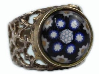 Millefiori Rings
