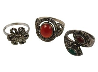 Stone Set Marcasite