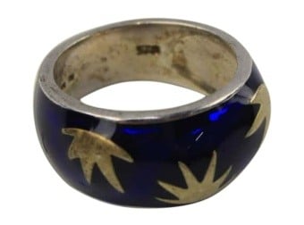 Enamelled Rings