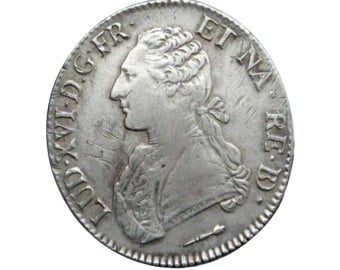 1785 King Louis XVI Silver Coin