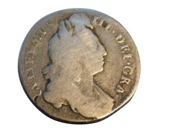 1967 William III Sixpence Silver Coin