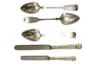 Scottish Silver Flatware