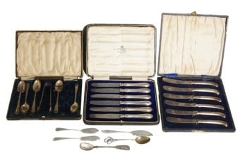Silver Hafted Cutlery