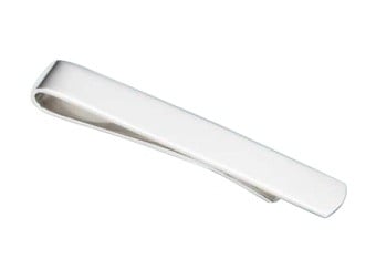 Silver Tie Clip