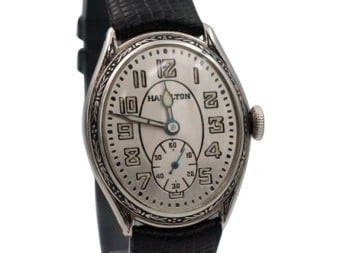 1928 Hamilton Oval Watch