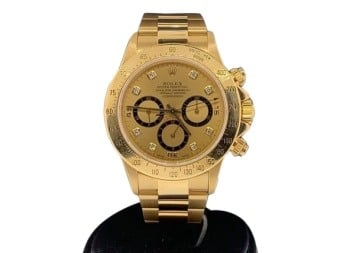 18ct Gold Rolex Daytona Zenith